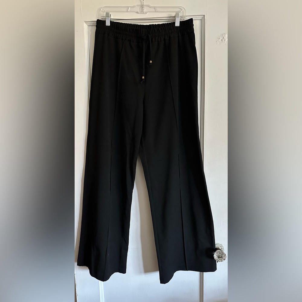 Zara Black Wide-Leg Pants